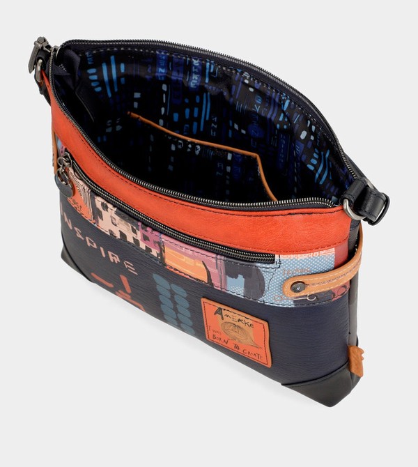 Anekke Contemporary Large Printed Umhängetasche | 9104-ZAMQF