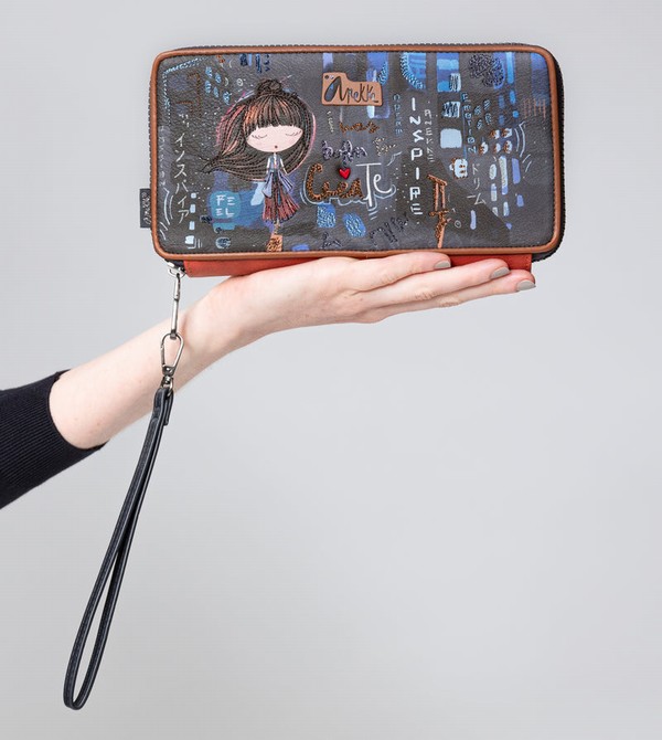 Anekke Contemporary Rfid Passport Geldbörse | 7068-SBVAM