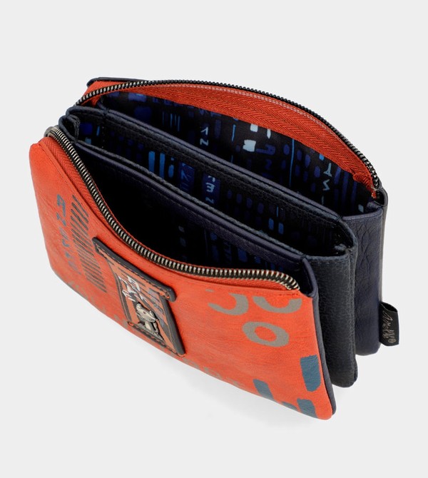 Anekke Contemporary Triple Compartment Geldbörse | 2431-DAMOP