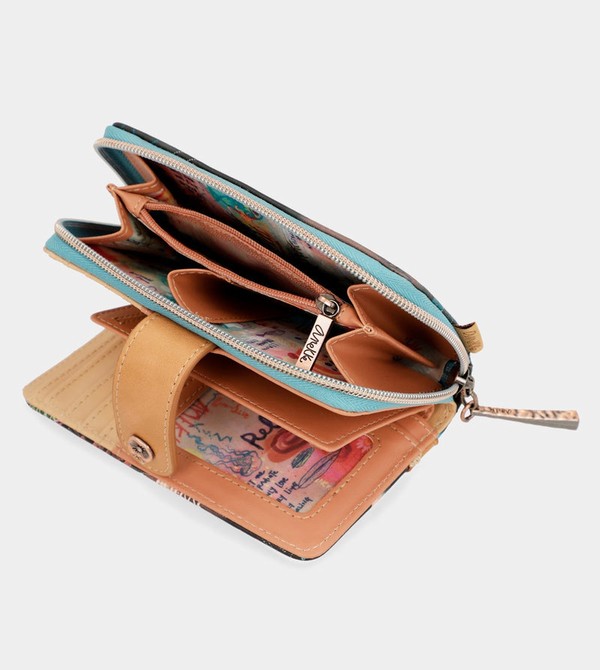 Anekke Coral Black Coin Geldbörse | 2796-ROSNJ