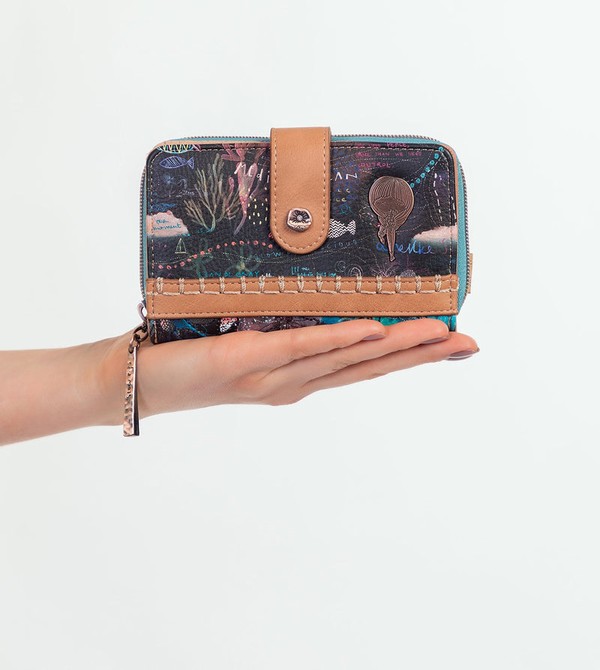 Anekke Coral Black Coin Geldbörse | 2796-ROSNJ