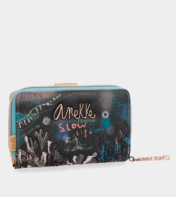Anekke Coral Black Coin Geldbörse | 2796-ROSNJ