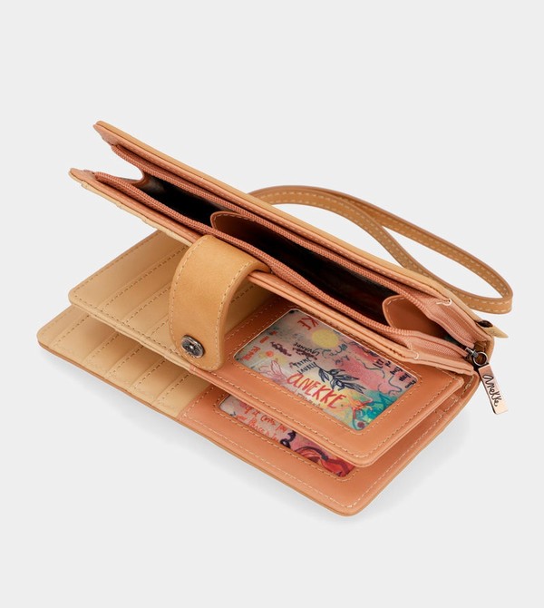 Anekke Coral Black Large Geldbörse | 6275-TGIJE