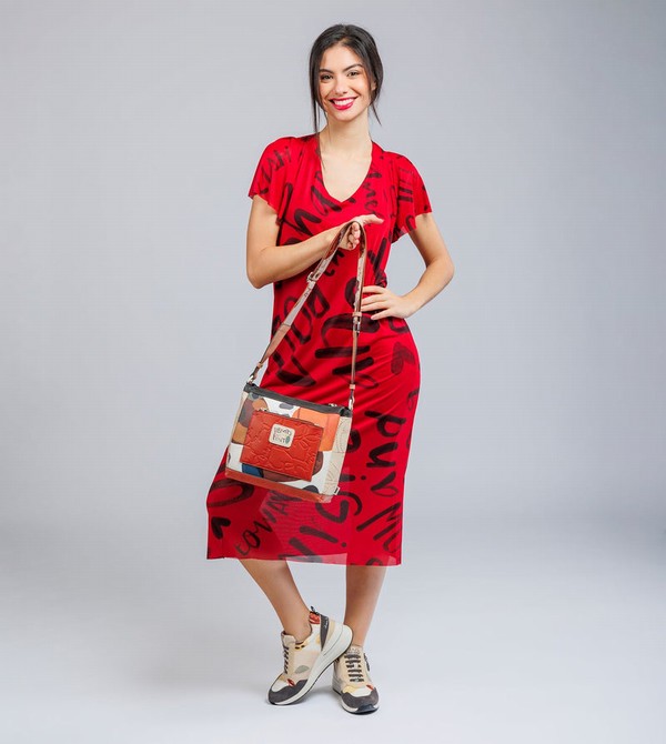 Anekke Crossbody With 3 Compartments Alma Umhängetasche | 0596-PCWQS