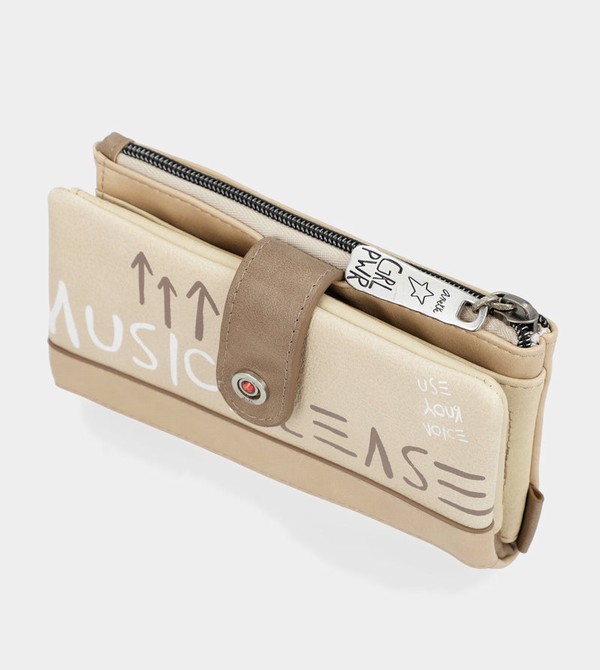 Anekke Energy Beige Large Geldbörse | 7952-TDZIW