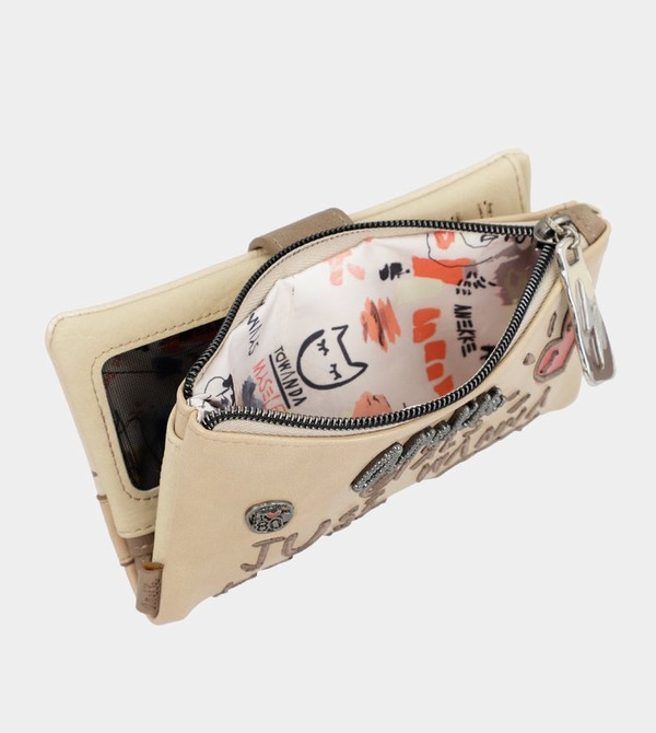 Anekke Energy Beige Large Geldbörse | 7952-TDZIW