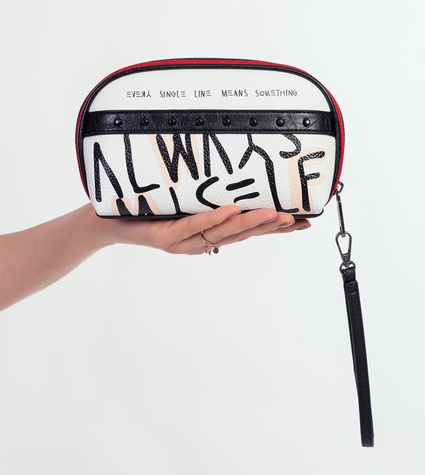 Anekke Energy White Briefcase Geldbörse | 8927-XBRHZ