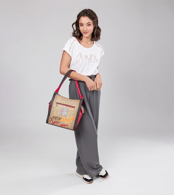 Anekke Fashion 3-compartment Schultertasche | 0329-SNXQG
