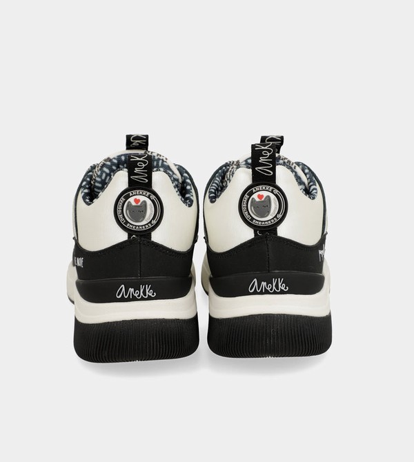 Anekke Fashion Black & White Schuhe | 2794-JQEOC