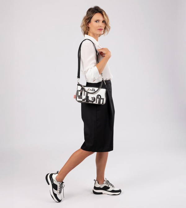 Anekke Fashion Black & White Schuhe | 2794-JQEOC