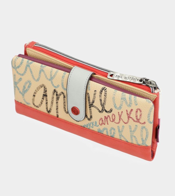 Anekke Fashion Flexible Large Rfid Geldbörse | 1279-IQFKT