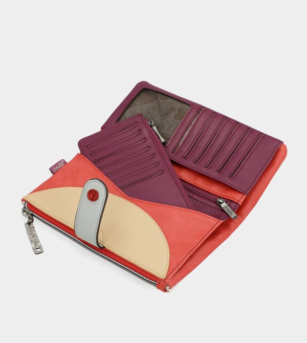 Anekke Fashion Flexible Large Rfid Geldbörse | 1279-IQFKT