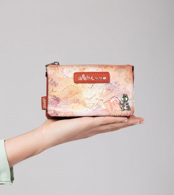 Anekke Flowers 3-compartment Coin Geldbörse | 9620-VEQNR