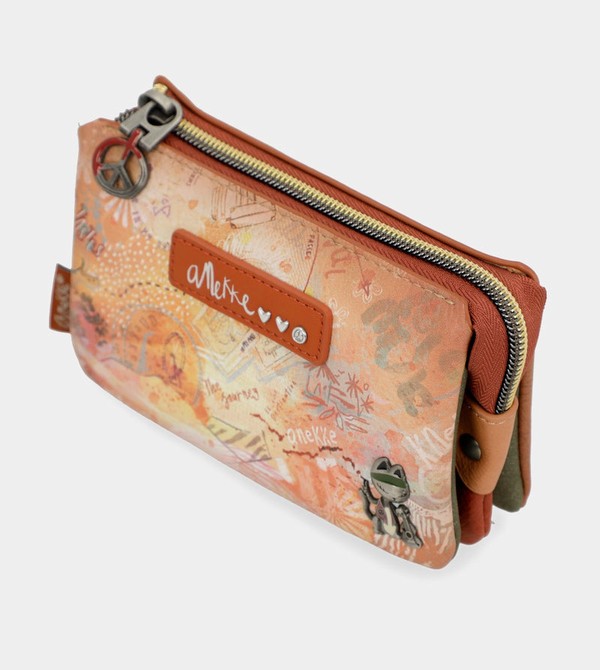 Anekke Flowers 3-compartment Coin Geldbörse | 9620-VEQNR