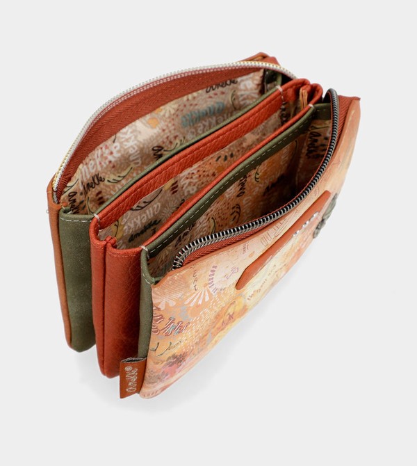 Anekke Flowers 3-compartment Coin Geldbörse | 9620-VEQNR