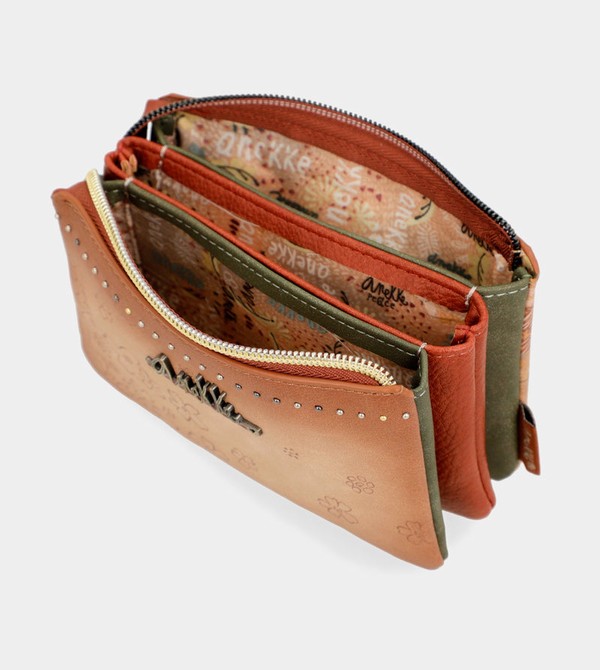 Anekke Flowers 3-compartment Coin Geldbörse | 9620-VEQNR