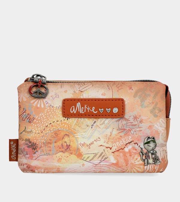 Anekke Flowers 3-compartment Coin Geldbörse | 9620-VEQNR