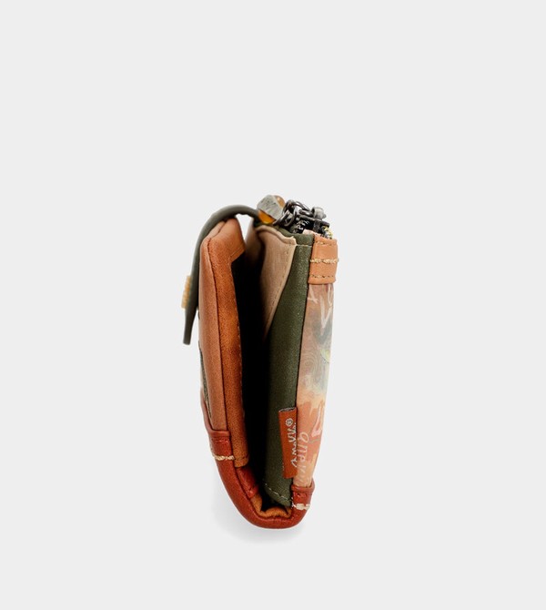 Anekke Flowers Flexible Large Rfid Geldbörse | 0984-VWQNY