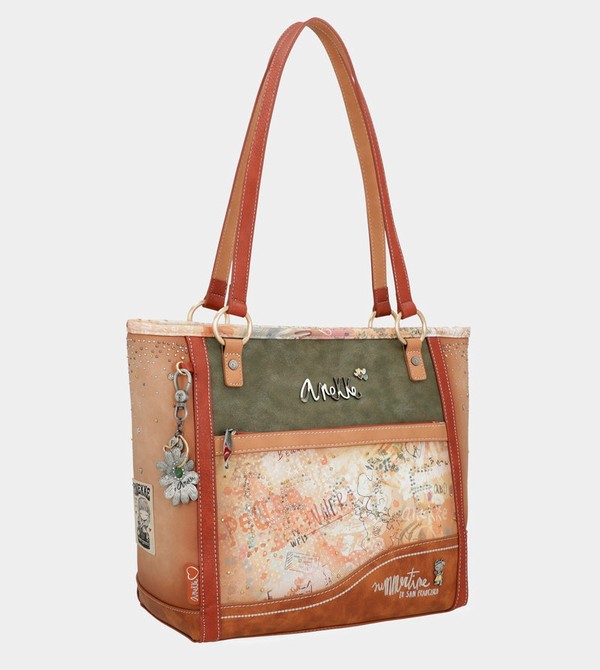 Anekke Flowers Large Schultertasche | 4763-NMIHZ