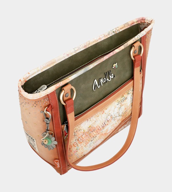 Anekke Flowers Large Schultertasche | 4763-NMIHZ