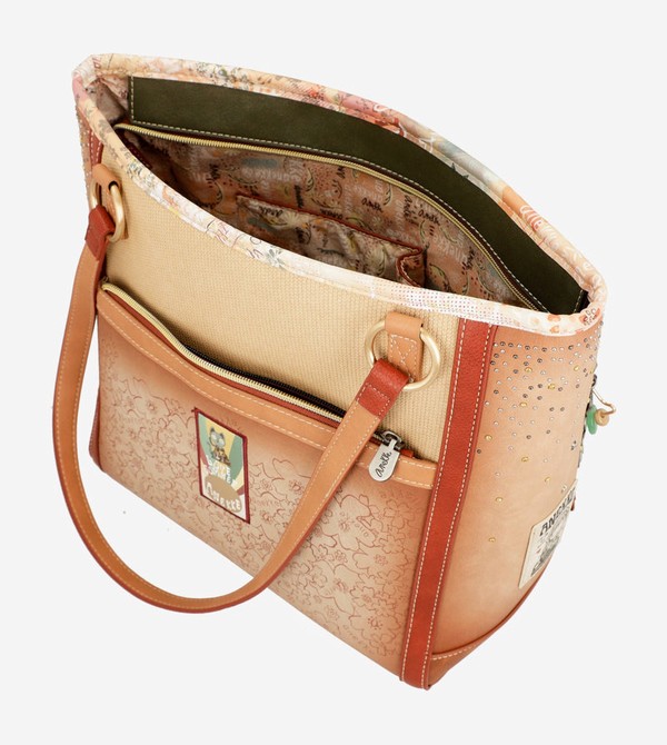 Anekke Flowers Large Schultertasche | 4763-NMIHZ