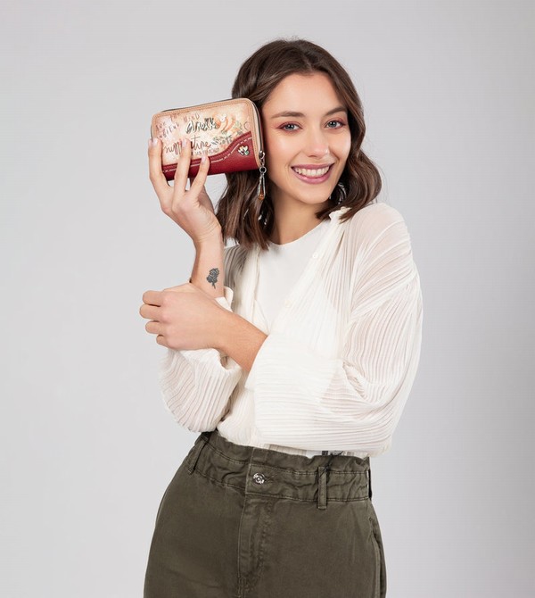 Anekke Flowers Medium Rfid Geldbörse | 8270-TIJHC