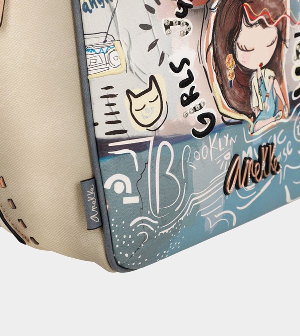 Anekke Fun & Music Oval Shopper Schultertasche | 0837-TRWZL