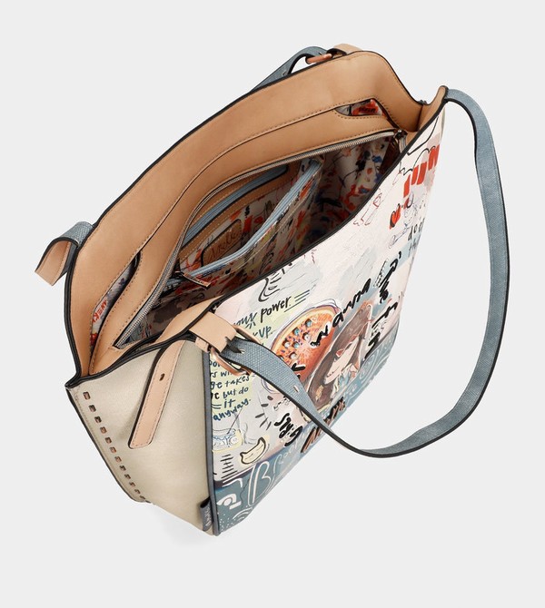 Anekke Fun & Music Oval Shopper Schultertasche | 0837-TRWZL