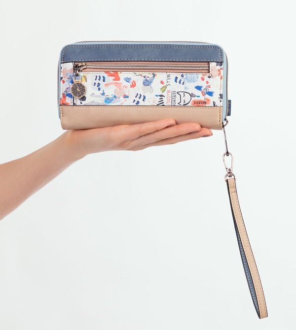 Anekke Fun & Music Zippered Geldbörse | 5870-BKLNU
