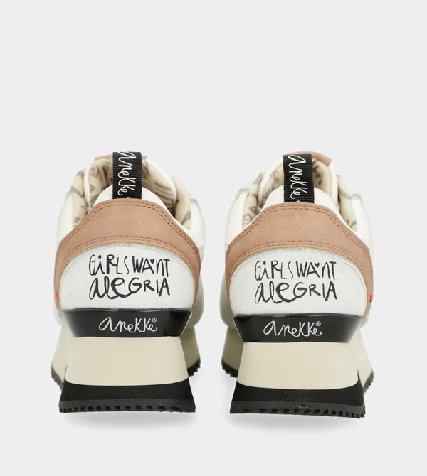 Anekke Gray Platform Schuhe | 5246-GEJQD