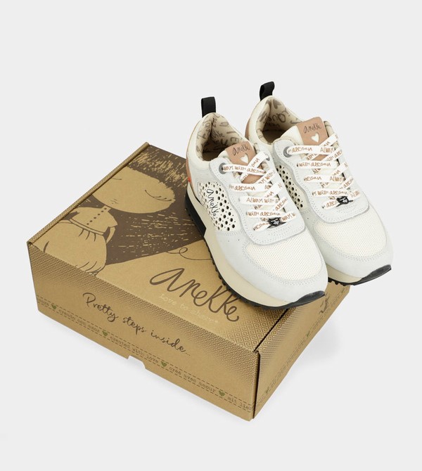 Anekke Gray Platform Schuhe | 5246-GEJQD