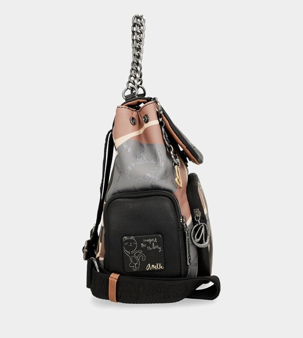 Anekke Heartbeat Flap Rucksäcke | 9254-XEKDW