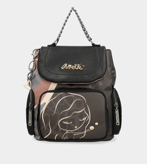 Anekke Heartbeat Flap Rucksäcke | 9254-XEKDW