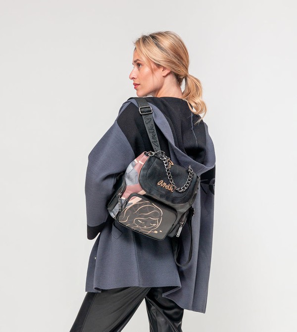 Anekke Heartbeat Flap Rucksäcke | 9254-XEKDW