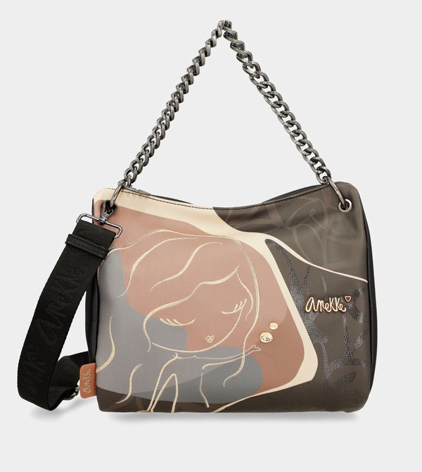 Anekke Heartbeat With Metal Umhängetasche | 3789-ENFXD