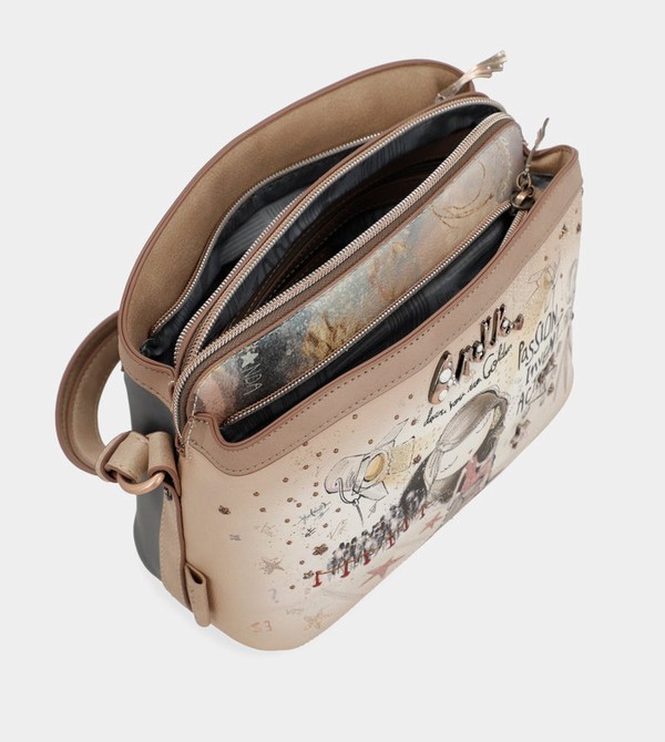 Anekke Hollywood 3-compartment Umhängetasche | 1372-XFYZB