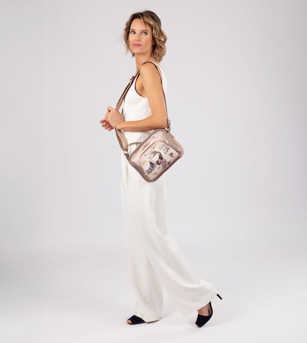 Anekke Hollywood Double Compartment Umhängetasche | 2943-ZQCAM
