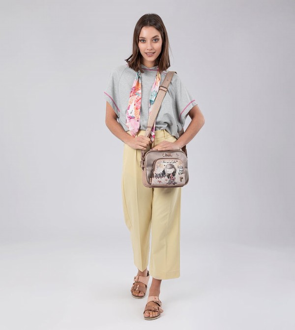 Anekke Hollywood Double Compartment Umhängetasche | 2943-ZQCAM