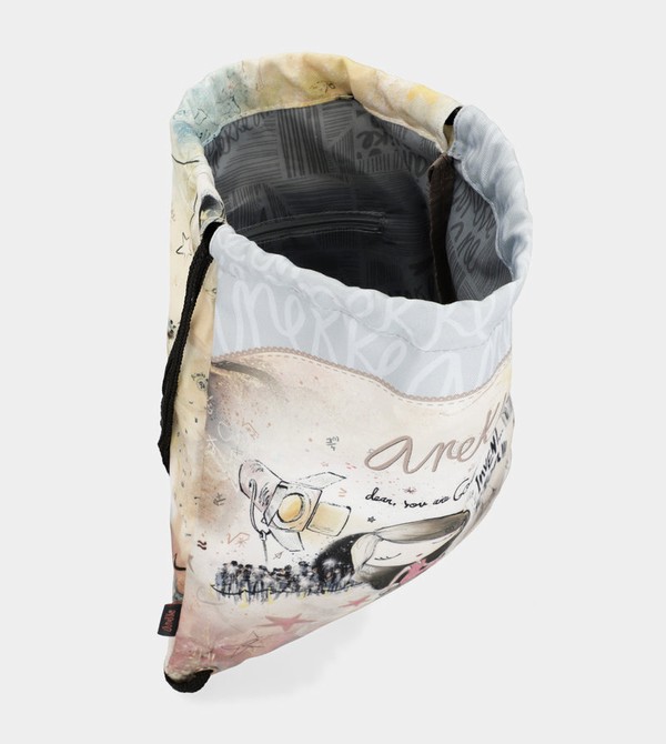 Anekke Hollywood Fabric Drawstring Rucksäcke | 7853-USJKQ