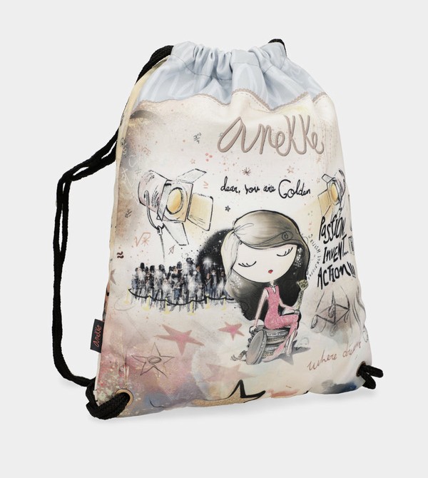 Anekke Hollywood Fabric Drawstring Rucksäcke | 7853-USJKQ