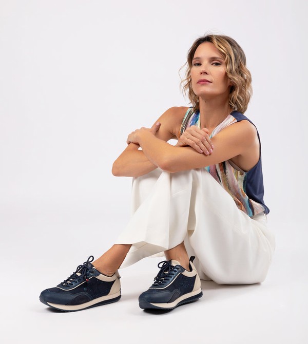 Anekke Hollywood Navy Blue Schuhe | 9375-YLVGW