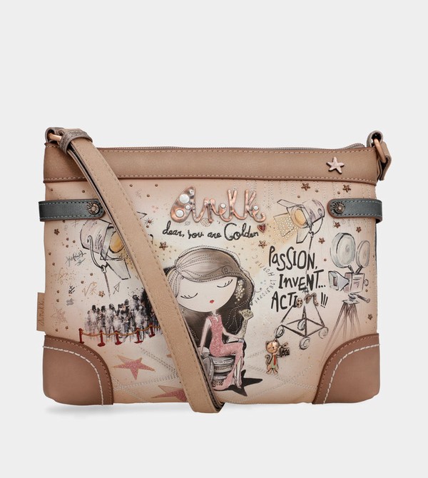 Anekke Hollywood Rectangular Umhängetasche | 2398-VTKIA