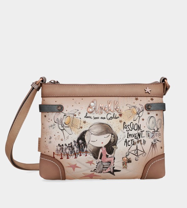 Anekke Hollywood Rectangular Umhängetasche | 2398-VTKIA