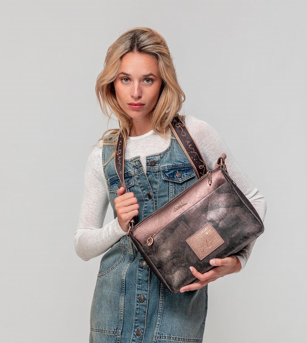 Anekke Land 2-compartment Medium Umhängetasche | 8735-LSBKG