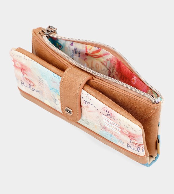 Anekke Mediterranean Large Flexible Fabric Geldbörse | 5936-DCGZE