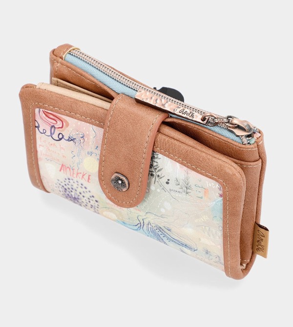 Anekke Mediterranean Medium Flexible Geldbörse | 8173-MIPAF