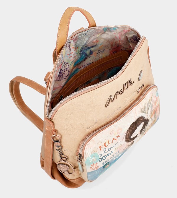 Anekke Mediterranean With Front Pocket Rucksäcke | 4753-ZCXEO