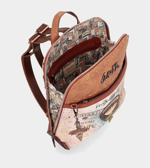 Anekke Menire Ethnic Print For Strollers Rucksäcke | 8347-ZFVKC