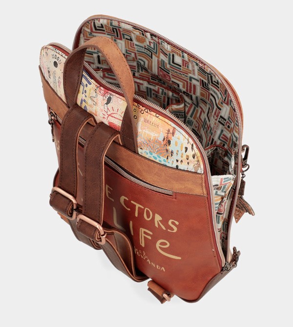 Anekke Menire Ethnic Print For Strollers Rucksäcke | 8347-ZFVKC