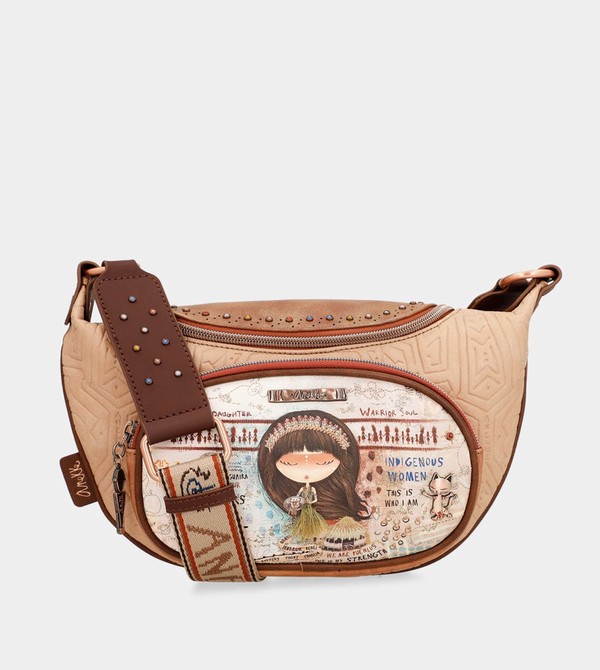 Anekke Menire Ethnical Printed Umhängetasche | 5276-JNWES